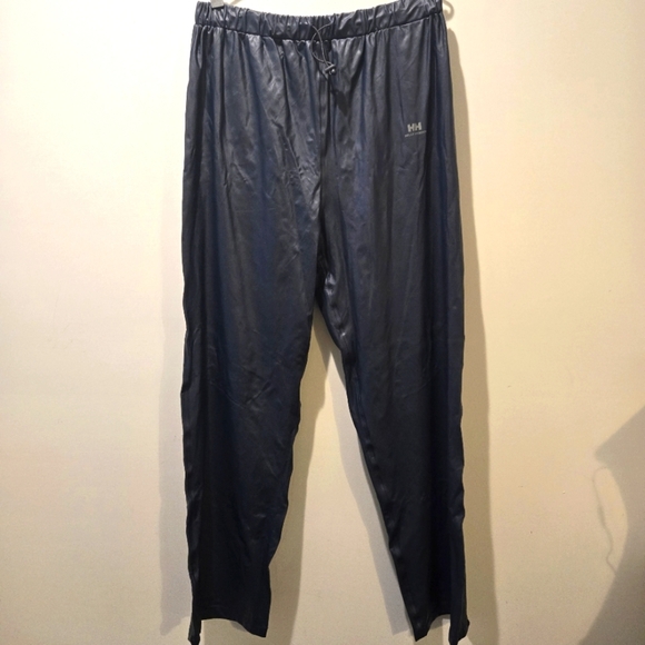 Helly Hansen Men's Waterproof Windproof Lined Rain Pants Navy Large - Picture 1 of 16